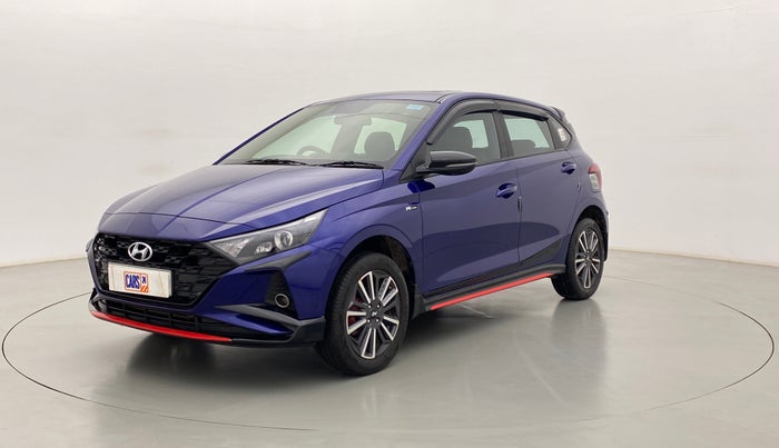 2021 Hyundai NEW I20 N LINE N8 1.0 TURBO GDI IMT, Petrol, Manual, 10,123 km, Left Front Diagonal