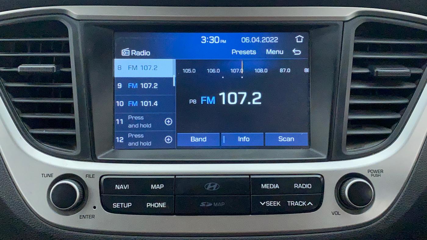 2018 Hyundai Verna 1.6 SX VTVT, Petrol, Manual, 59,884 km, Infotainment System