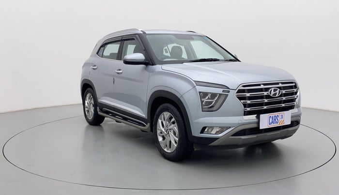 2021 Hyundai Creta SX EXECUTIVE MT, Petrol, Manual, 3,412 km, Right Front Diagonal