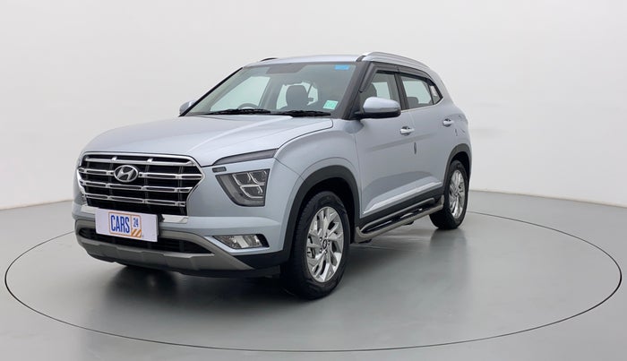 2021 Hyundai Creta SX EXECUTIVE MT, Petrol, Manual, 3,412 km, Left Front Diagonal