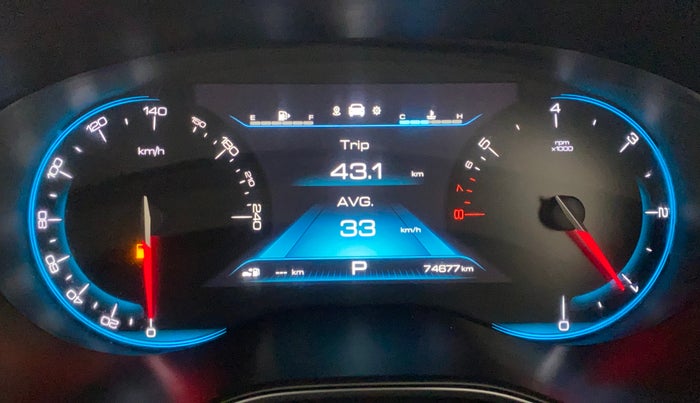 2020 MG HECTOR SHARP 1.5 DCT PETROL, Petrol, Automatic, 74,712 km, Odometer Image