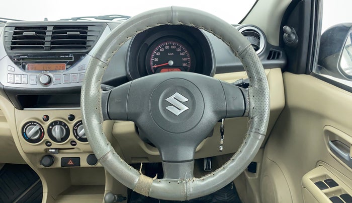 2012 Maruti A Star VXI, Petrol, Manual, 84,158 km, Steering Wheel Close Up