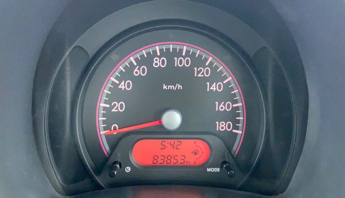 2012 Maruti A Star VXI, Petrol, Manual, 84,158 km, Odometer Image