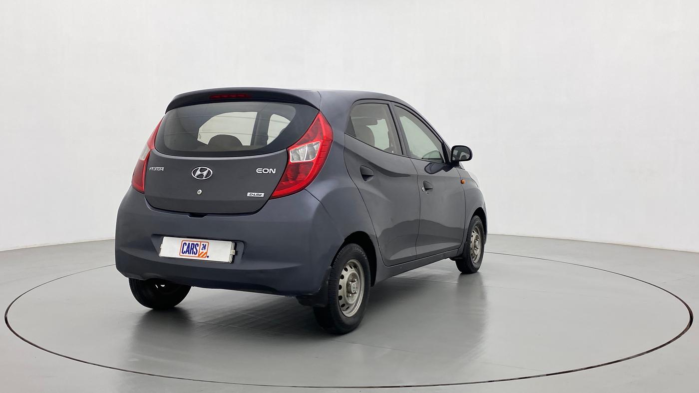 2016 Hyundai Eon D-LITE+, Petrol, Manual, 76,604 km, Right Back Diagonal