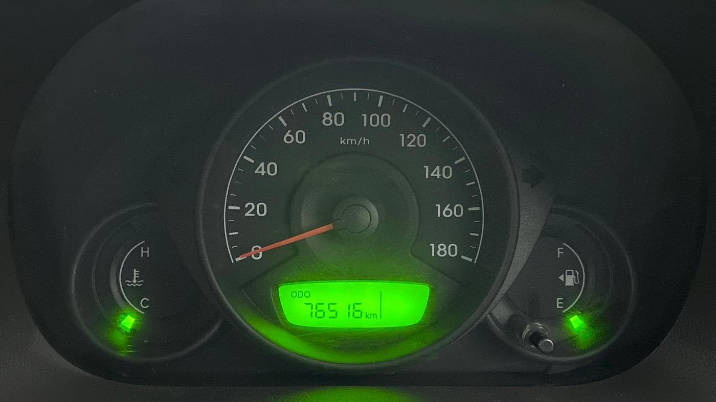 2016 Hyundai Eon D-LITE+, Petrol, Manual, 76,604 km, Odometer Image