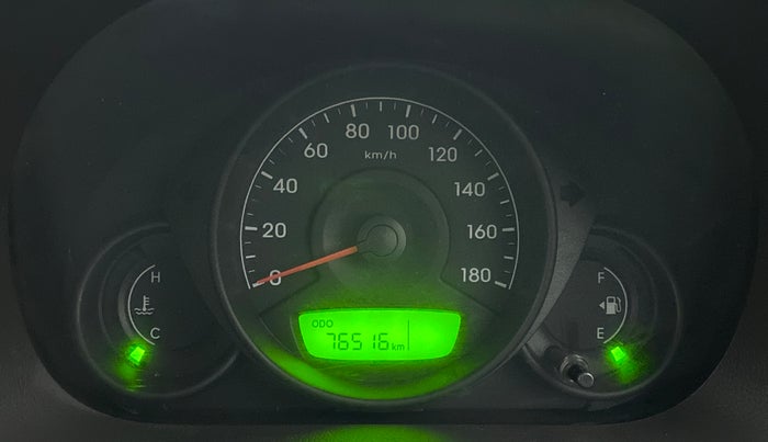 2016 Hyundai Eon D-LITE+, Petrol, Manual, 76,604 km, Odometer Image