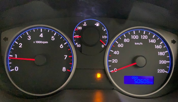 2012 Hyundai i20 SPORTZ 1.2, Petrol, Manual, 50,606 km, Odometer Image