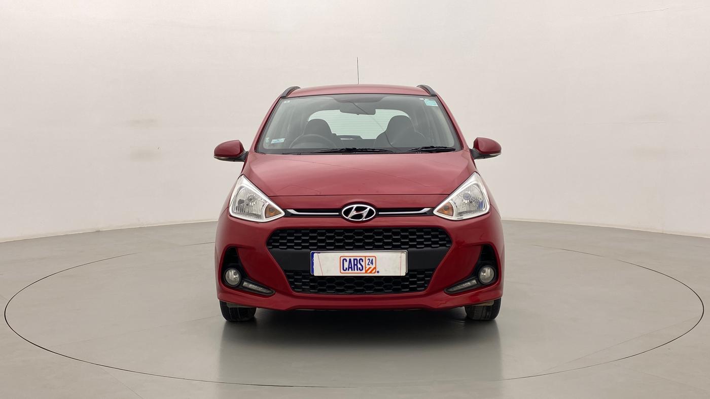 2017 Hyundai Grand i10 ASTA 1.2 KAPPA VTVT, Petrol, Manual, 33,485 km, Front