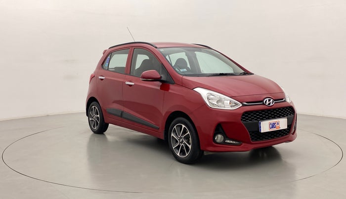 2017 Hyundai Grand i10 ASTA 1.2 KAPPA VTVT, Petrol, Manual, 33,485 km, Right Front Diagonal