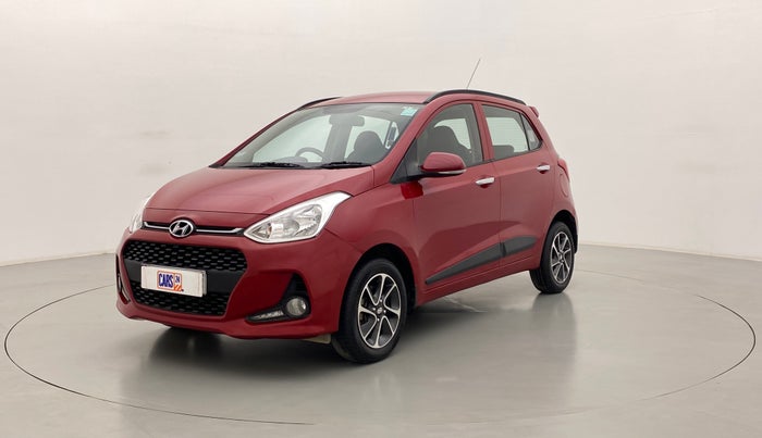 2017 Hyundai Grand i10 ASTA 1.2 KAPPA VTVT, Petrol, Manual, 33,485 km, Left Front Diagonal