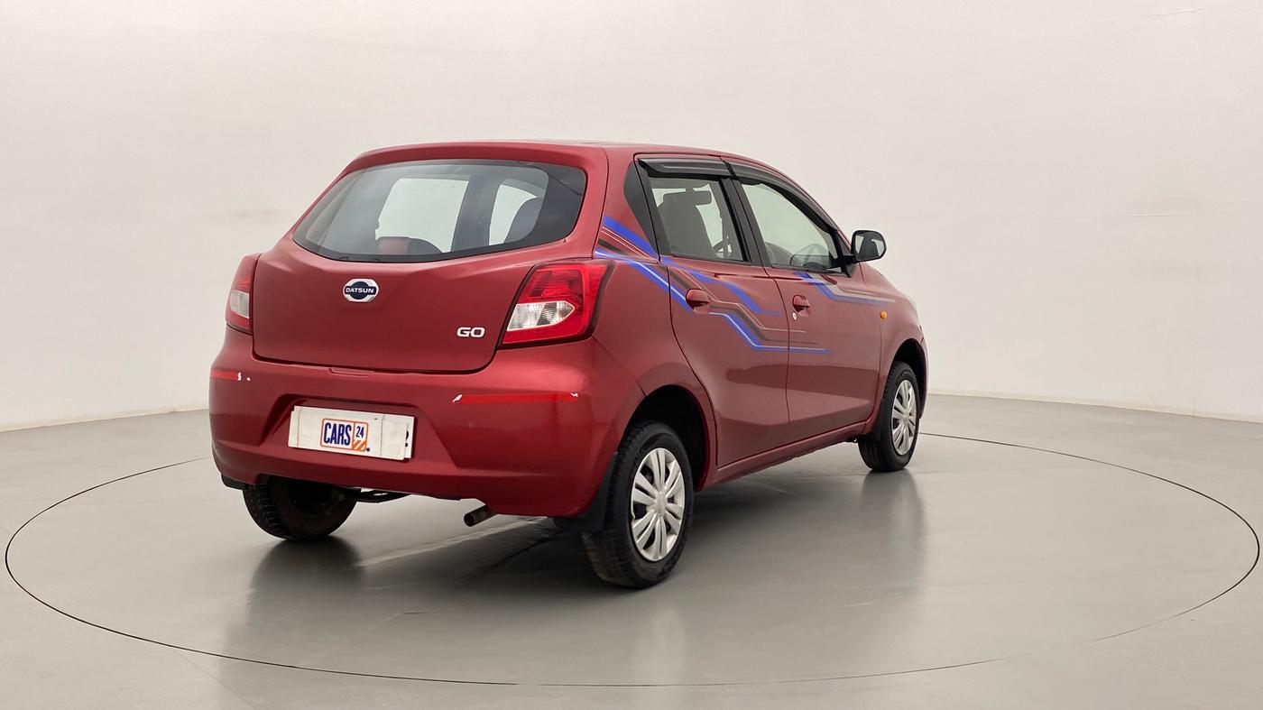 2015 Datsun Go T, Petrol, Manual, 32,495 km, Right Back Diagonal