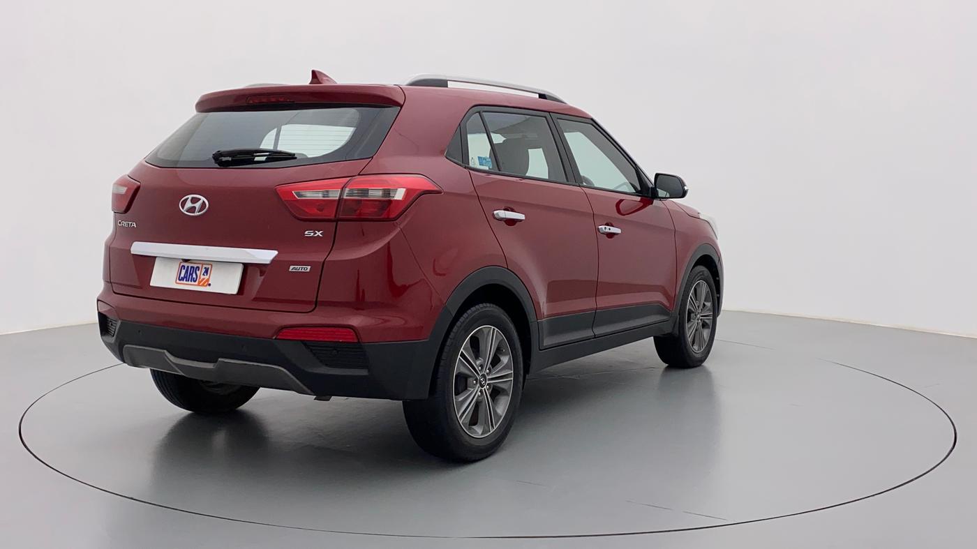 2017 Hyundai Creta 1.6 CRDI SX PLUS AUTO, Diesel, Automatic, 78,135 km, Right Back Diagonal