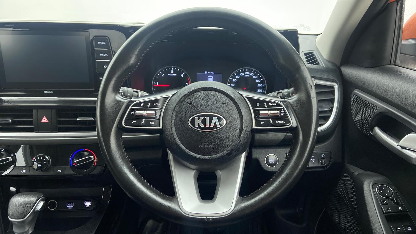 2020 KIA SELTOS HTK PLUS AT 1.5 DIESEL, Diesel, Automatic, 49,488 km, Steering Wheel Close Up