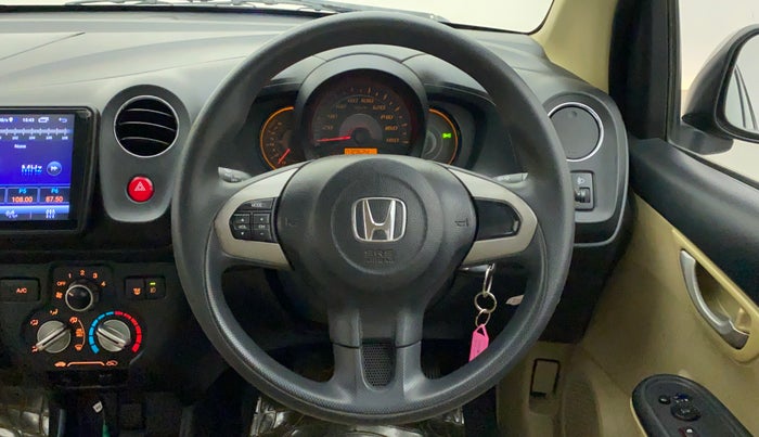 2014 Honda Amaze 1.2L I-VTEC VX, Petrol, Manual, 30,683 km, Steering Wheel Close Up