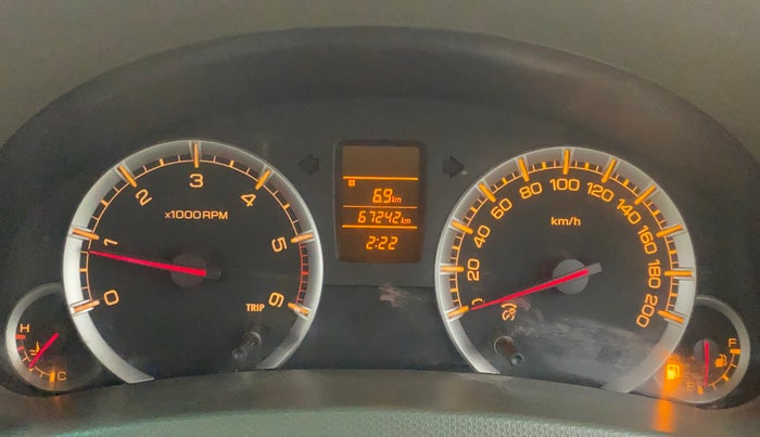 2012 Maruti Ertiga VDI, Diesel, Manual, 67,242 km, Odometer Image