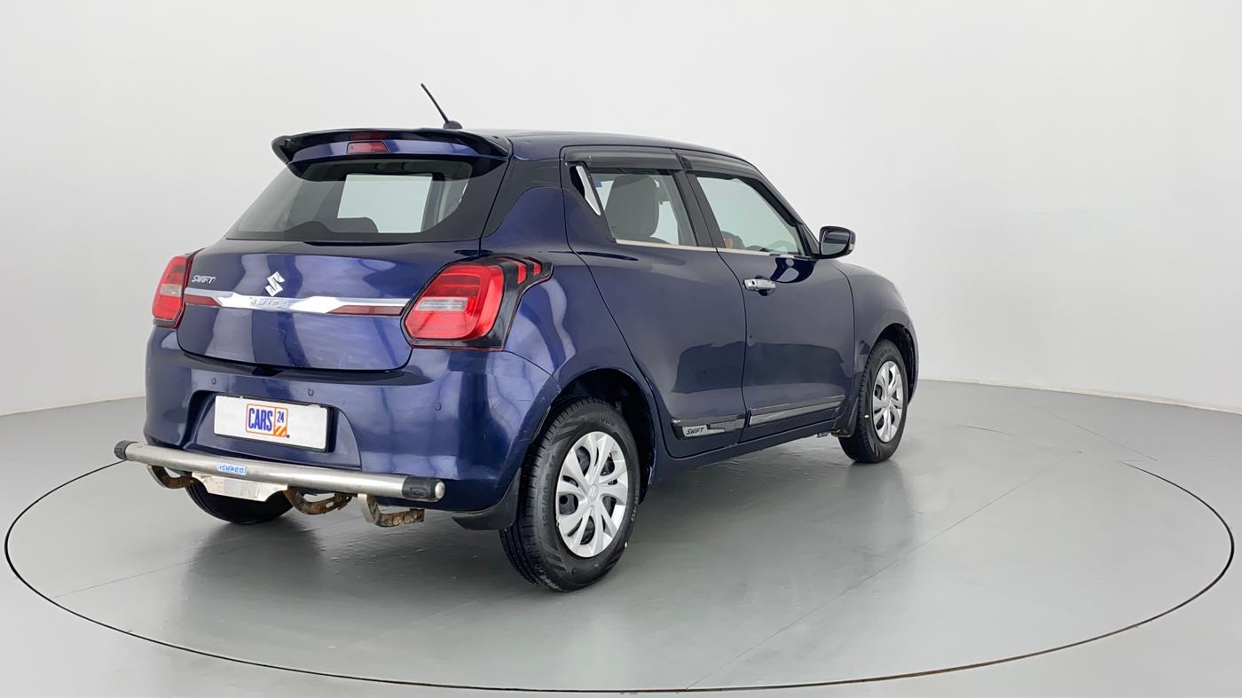 2018 Maruti Swift VXI D, Petrol, Manual, 94,328 km, Right Back Diagonal