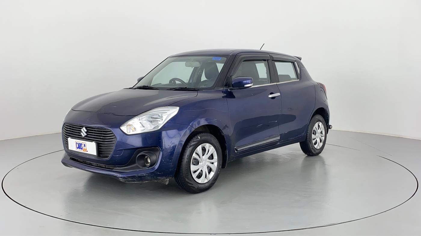 2018 Maruti Swift VXI D, Petrol, Manual, 94,328 km, Left Front Diagonal