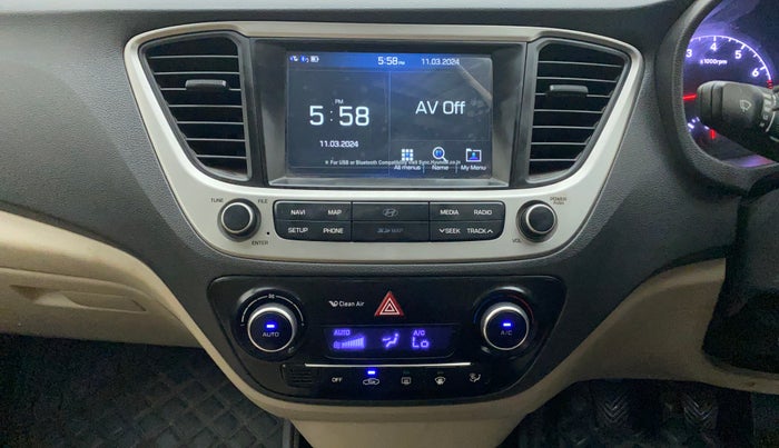 2018 Hyundai Verna 1.6 VTVT SX, Petrol, Manual, 52,517 km, Air Conditioner
