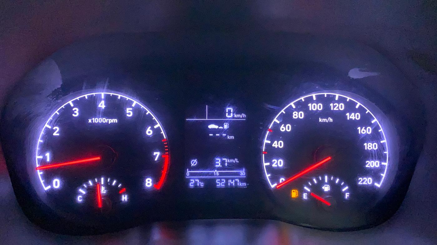 2018 Hyundai Verna 1.6 VTVT SX, Petrol, Manual, 52,517 km, Odometer Image