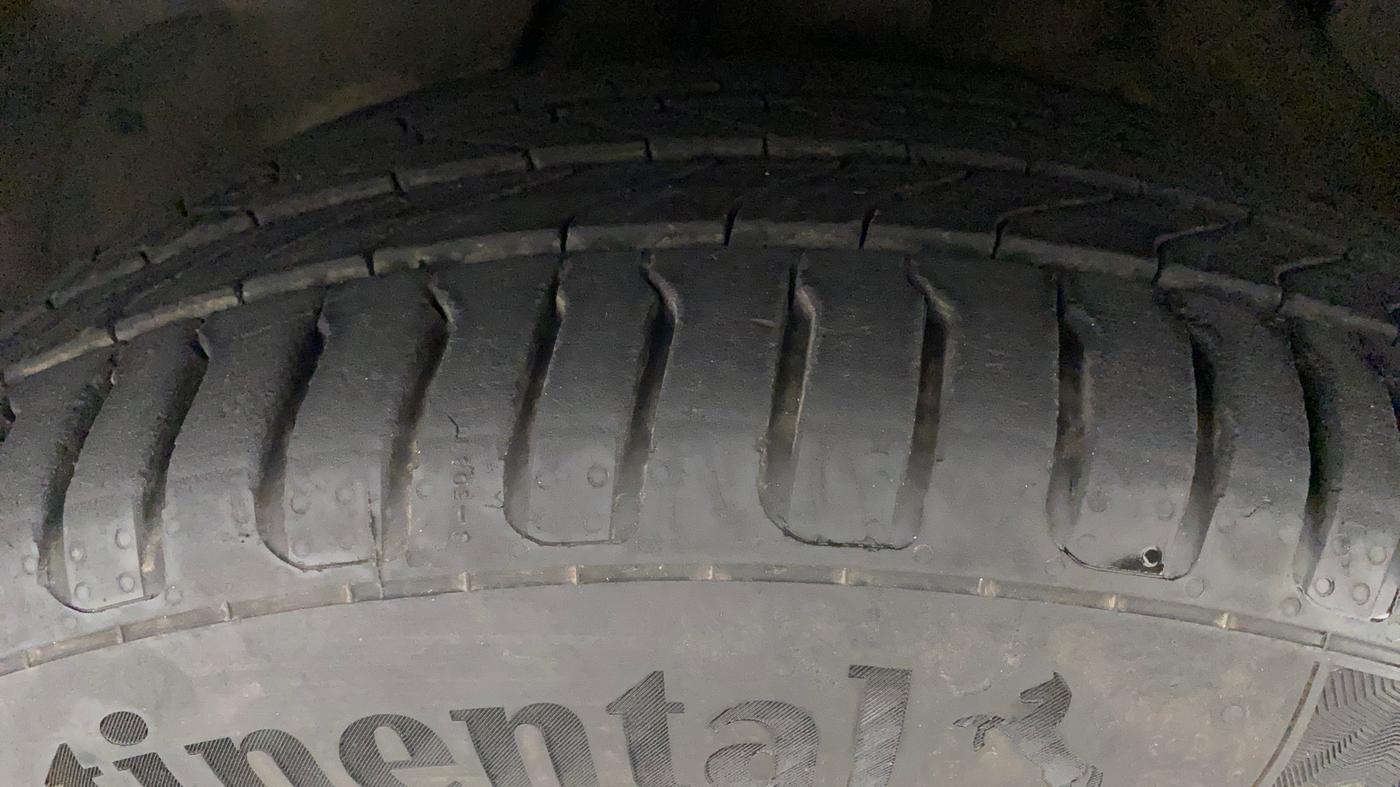 2021 MG HECTOR SHARP 1.5 PETROL CVT, Petrol, Automatic, 9,228 km, Left Front Tyre Tread