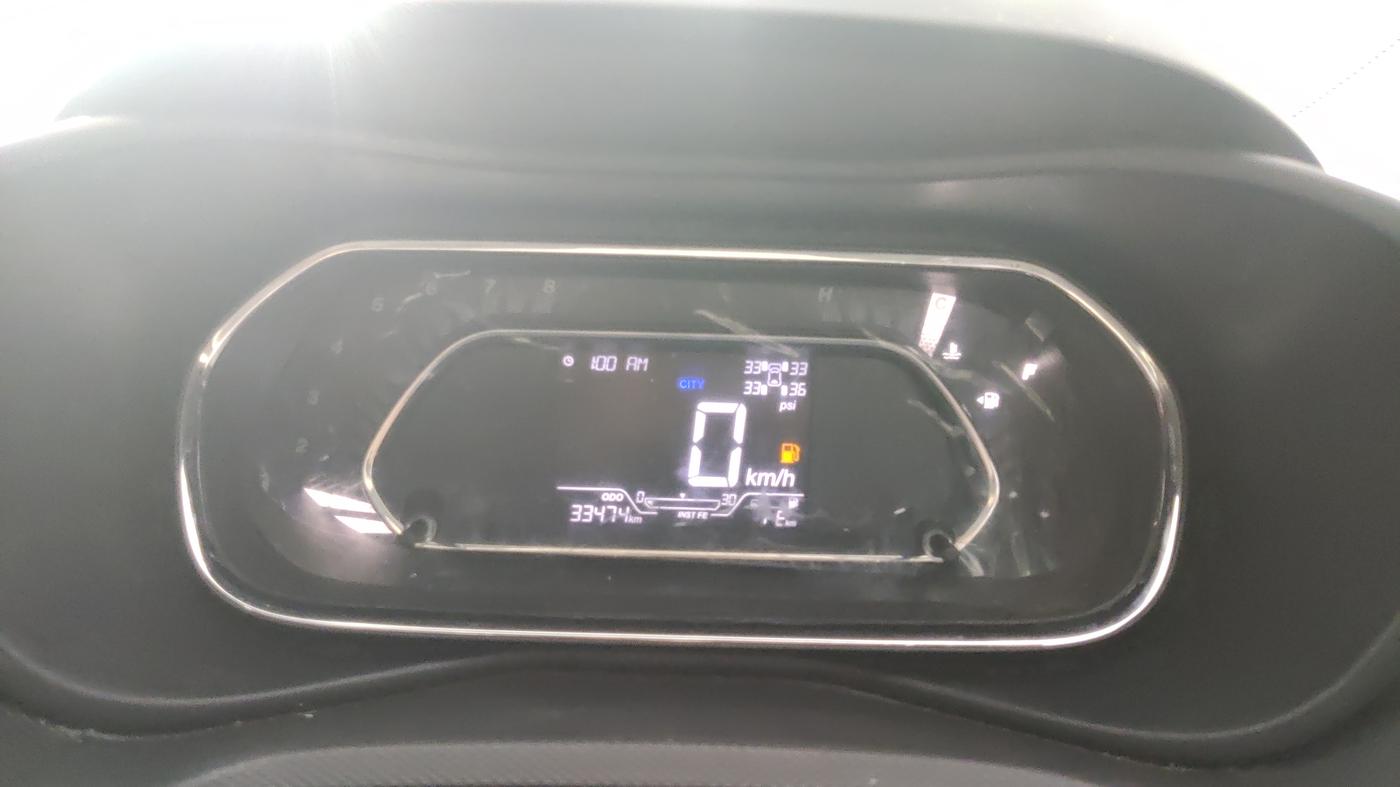 2022 Tata NEXON XZ PLUS (HS) PETROL, CNG, Manual, 33,474 km, Odometer Image