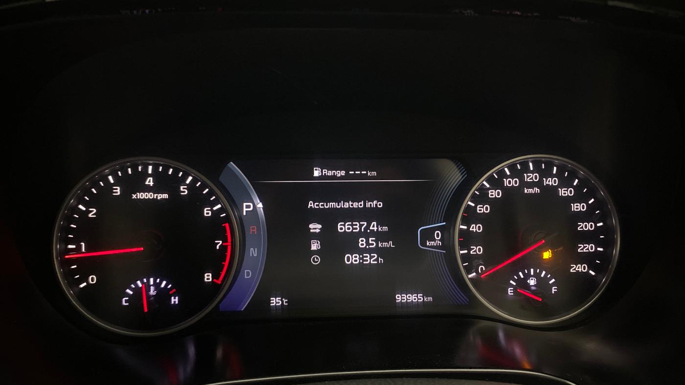 2021 KIA SELTOS X LINE 1.4 PETROL DCT, Petrol, Automatic, 93,963 km, Odometer Image