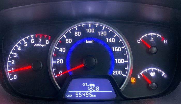2018 Hyundai Grand i10 SPORTZ 1.2 KAPPA VTVT, Petrol, Manual, 55,531 km, Odometer Image