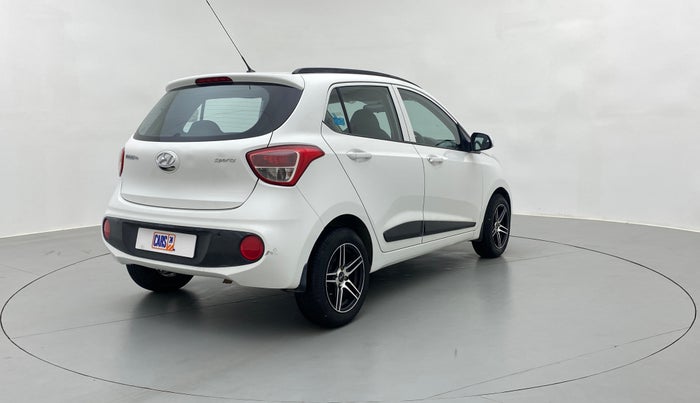 2018 Hyundai Grand i10 SPORTZ 1.2 KAPPA VTVT, Petrol, Manual, 55,531 km, Right Back Diagonal