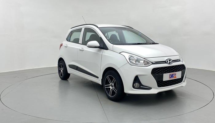 2018 Hyundai Grand i10 SPORTZ 1.2 KAPPA VTVT, Petrol, Manual, 55,531 km, Right Front Diagonal