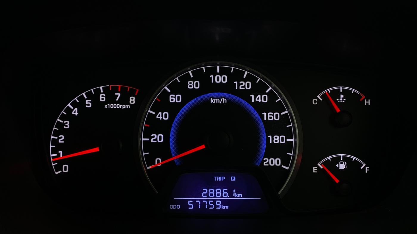2016 Hyundai Grand i10 ASTA 1.2 KAPPA VTVT, Petrol, Manual, 57,755 km, Odometer Image
