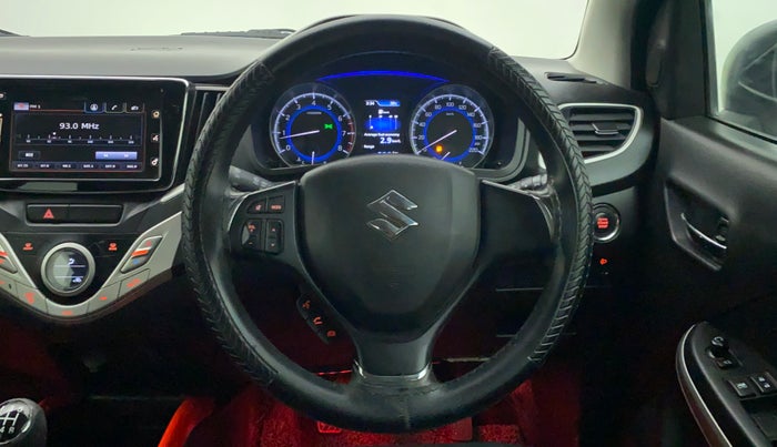 2017 Maruti Baleno ALPHA PETROL 1.2, Petrol, Manual, 28,063 km, Steering Wheel Close Up
