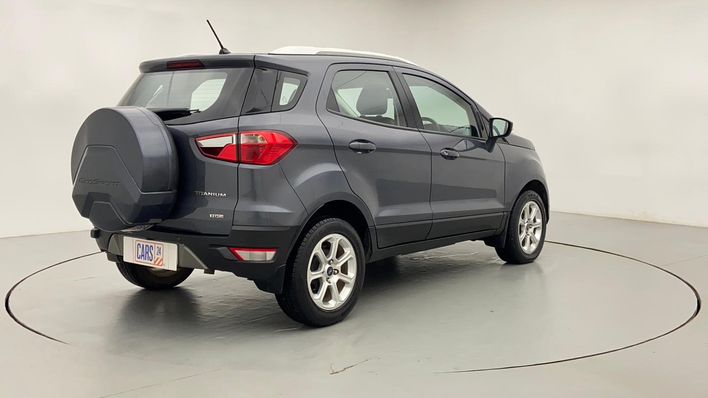 2019 Ford Ecosport 1.5 TDCI TITANIUM PLUS, Diesel, Manual, 10,428 km, Right Back Diagonal (45- Degree) View