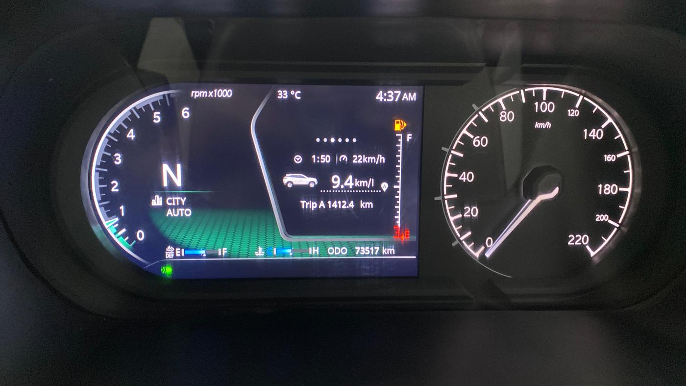 2021 Tata Harrier XZA PLUS 2.0L DARK EDITION, Diesel, Automatic, 73,476 km, Odometer Image