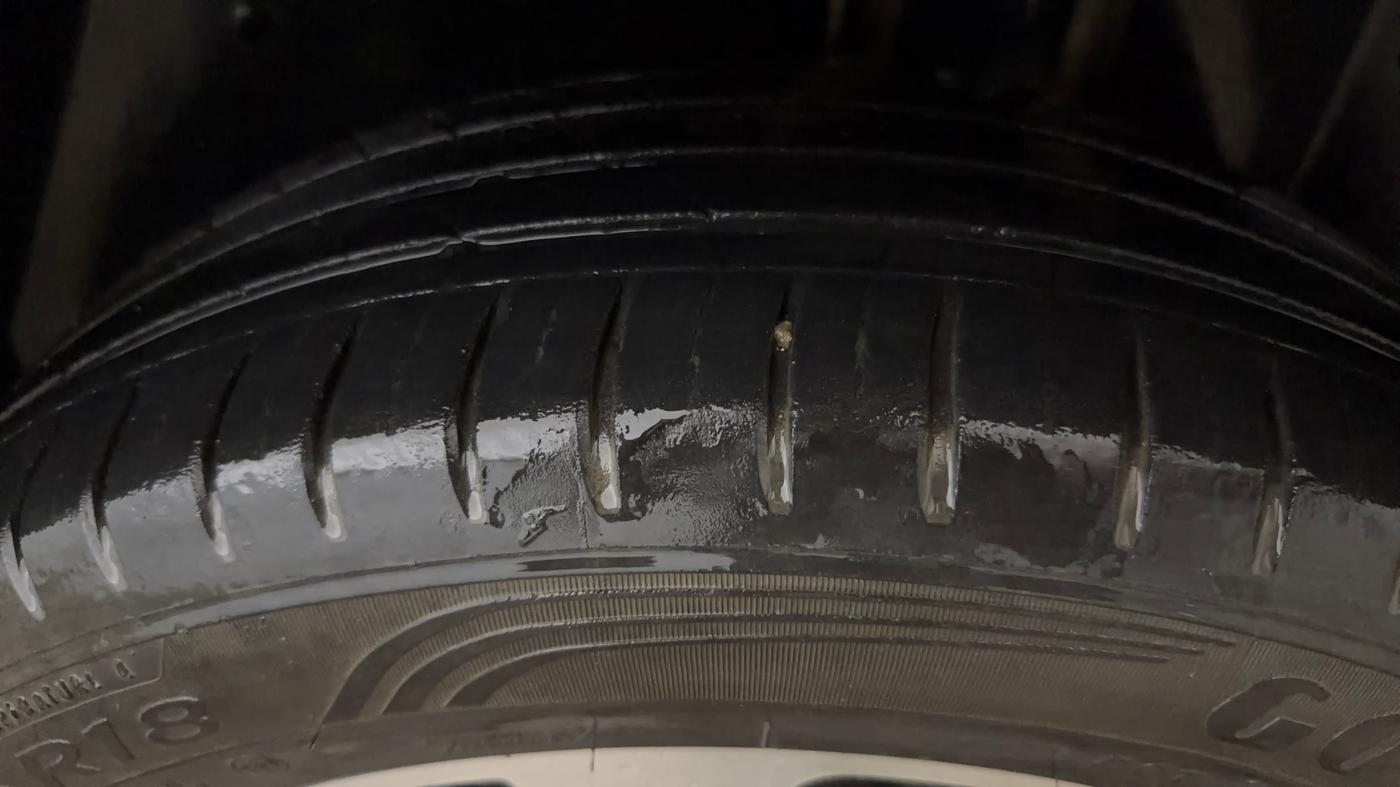 2021 MG HECTOR SHARP 1.5 PETROL CVT, Petrol, Automatic, 84,782 km, Left Rear Tyre Tread