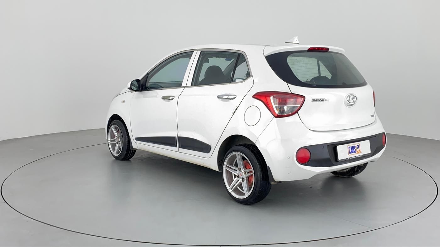 2018 Hyundai Grand i10 SPORTZ 1.2 KAPPA VTVT, Petrol, Manual, 36,890 km, Left Back Diagonal
