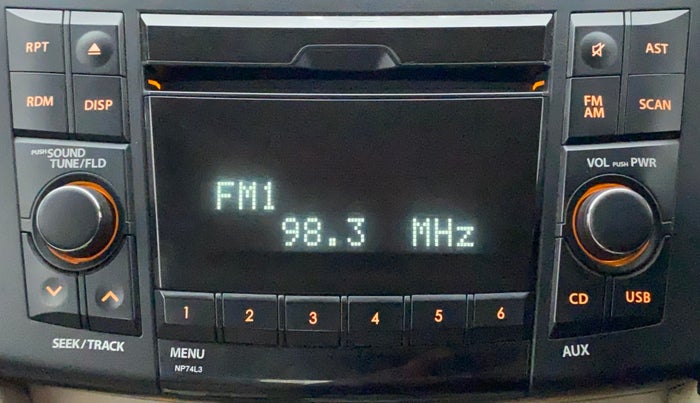 2013 Maruti Swift Dzire ZDI, Diesel, Manual, 97,113 km, Infotainment System