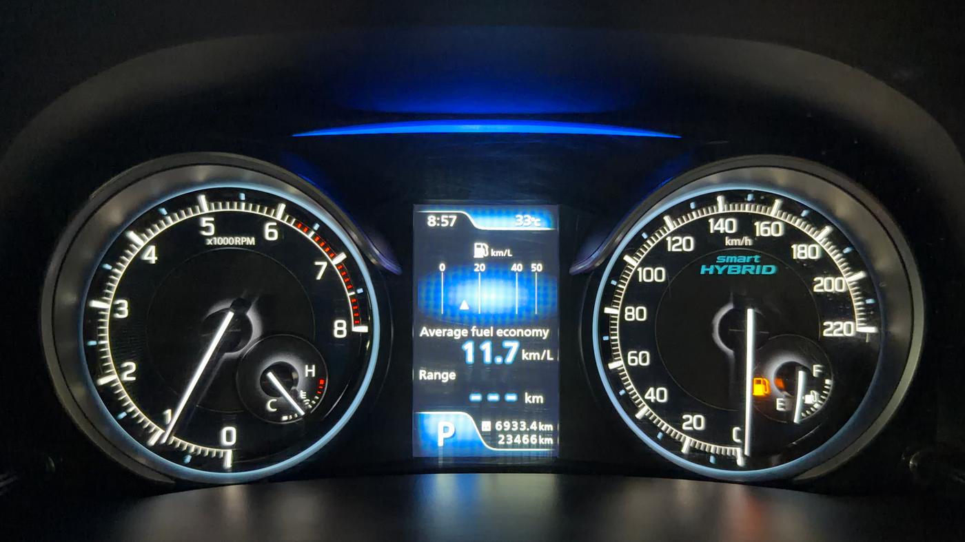 2021 Maruti XL6 ZETA AT, Petrol, Automatic, 23,428 km, Odometer Image