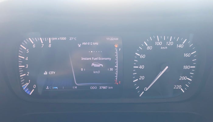 2022 Tata ALTROZ XZ PLUS PETROL, Petrol, Manual, 37,949 km, Odometer Image
