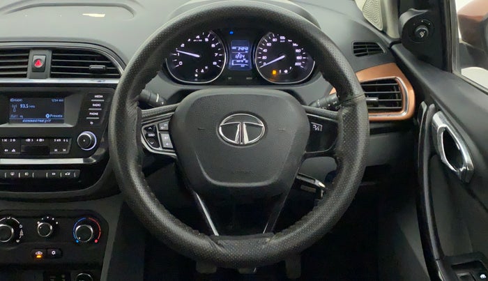 2018 Tata TIGOR XZ PETROL, Petrol, Manual, 34,848 km, Steering Wheel Close Up