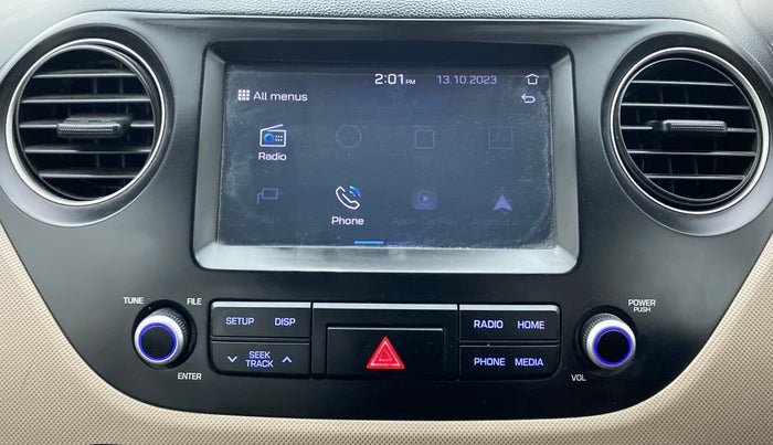 2017 Hyundai Grand i10 SPORTZ (O) AT 1.2 KAPPA VTVT, Petrol, Automatic, 62,604 km, Apple CarPlay and Android Auto