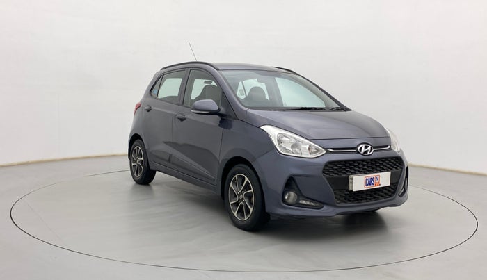 2017 Hyundai Grand i10 SPORTZ (O) AT 1.2 KAPPA VTVT, Petrol, Automatic, 62,604 km, Right Front Diagonal
