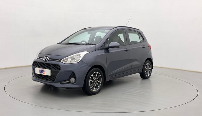 2017 Hyundai Grand i10 SPORTZ (O) AT 1.2 KAPPA VTVT, Petrol, Automatic, 62,604 km, Left Front Diagonal