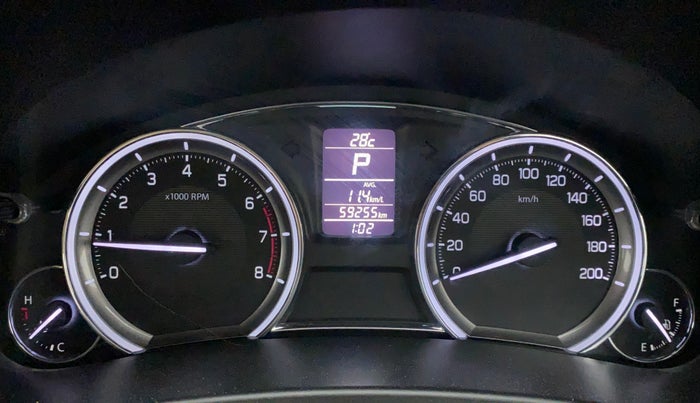 2016 Maruti Ciaz ZXI+ AT, Petrol, Automatic, 59,254 km, Odometer Image