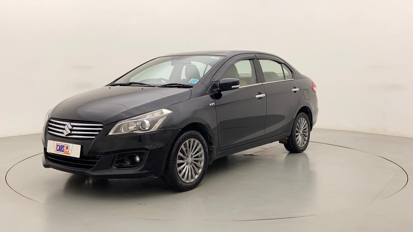 2016 Maruti Ciaz ZXI+ AT, Petrol, Automatic, 59,254 km, Left Front Diagonal