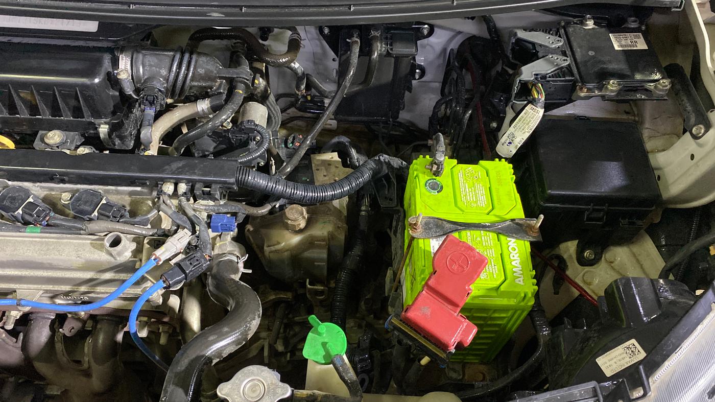 2019 Maruti New Wagon-R VXI 1.0 AMT, Petrol, Automatic, 1,13,112 km, Engine View - Left