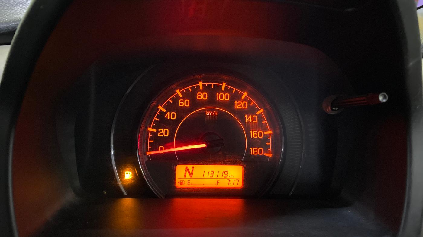 2019 Maruti New Wagon-R VXI 1.0 AMT, Petrol, Automatic, 1,13,112 km, Odometer Image