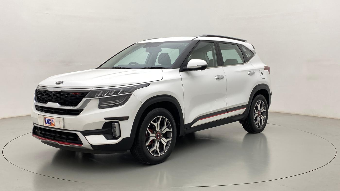 2019 KIA SELTOS GTX PLUS 1.4 PETROL, Petrol, Manual, 20,986 km, Left Front Diagonal