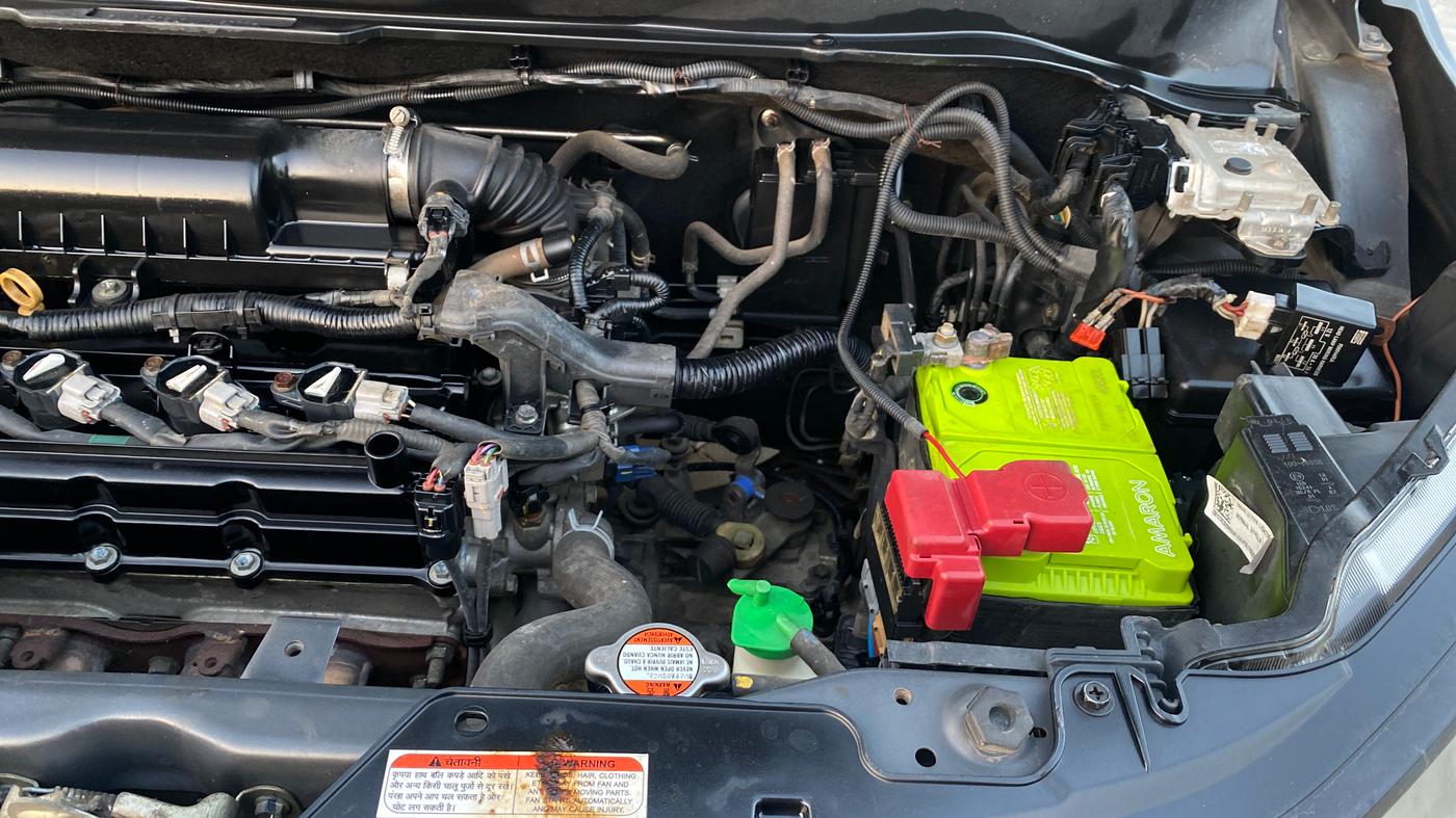 2017 Maruti IGNIS DELTA 1.2, Petrol, Manual, 1,15,909 km, Engine View - Left