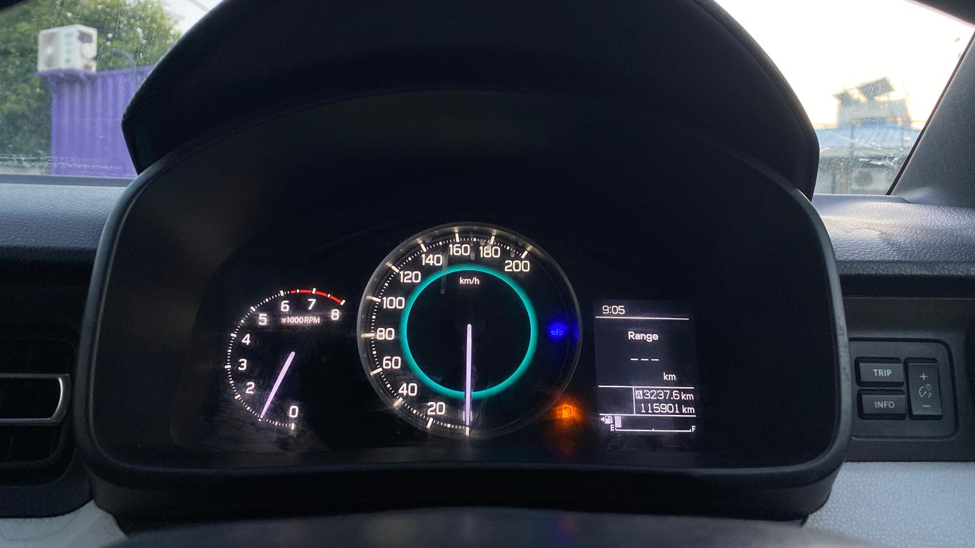 2017 Maruti IGNIS DELTA 1.2, Petrol, Manual, 1,15,909 km, Odometer Image