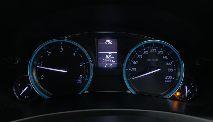2016 Maruti Ciaz VDI+ SHVS, Diesel, Manual, 79,597 km, Odometer Image